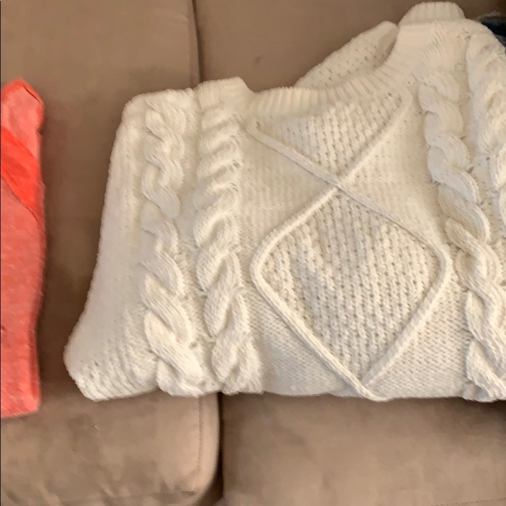 White sweater